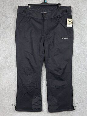 Arctix INSULATED Snow Pants Women's 2X Plus Winter Ski Snowboard Black 1800X